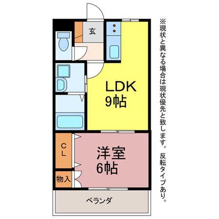 ベルメゾン菰口の物件間取画像